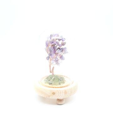 Arbre de vie - Sous une cloche en verre